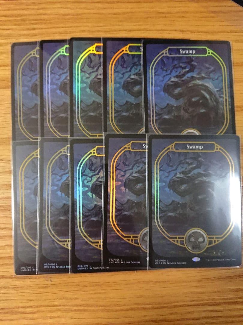 MTG 沼 拡張foil UNSANCTIONED 10枚セット