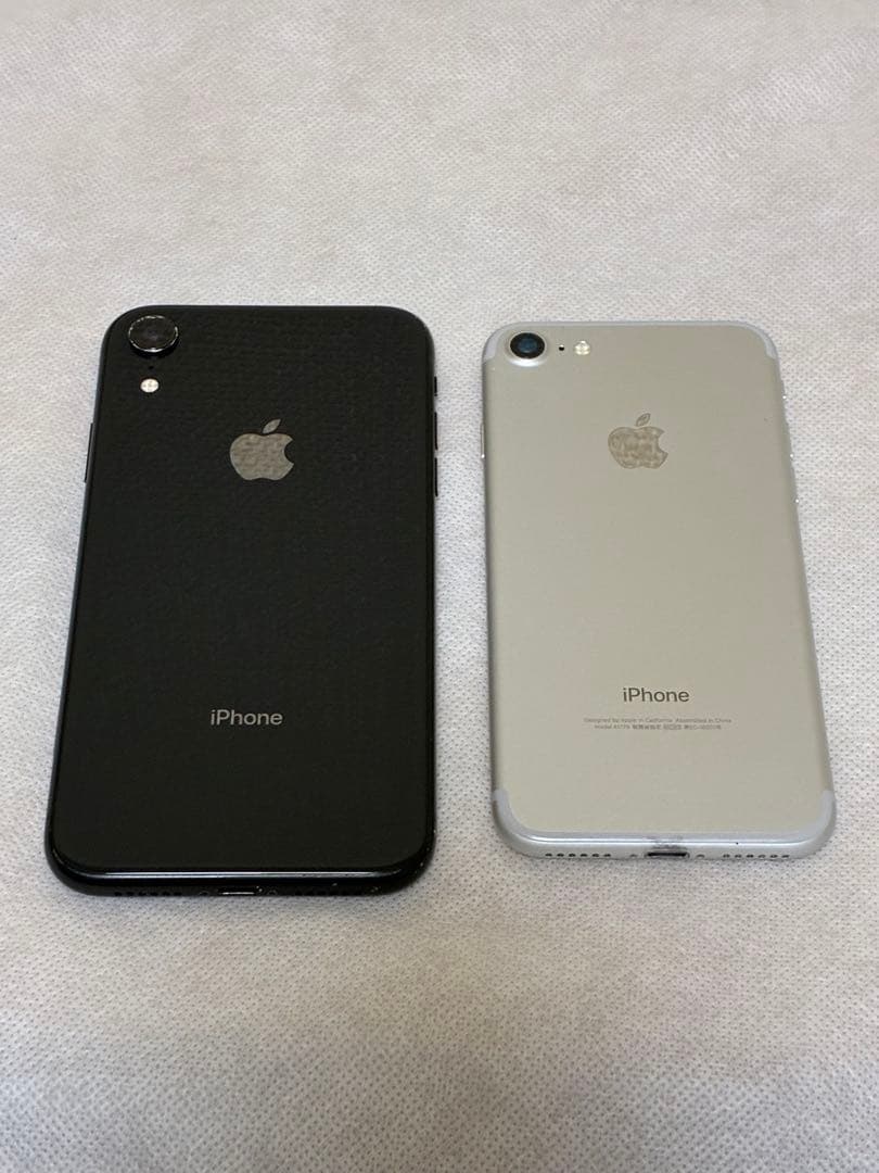 iPhone XR iPhone 7 SIMフリー　セット