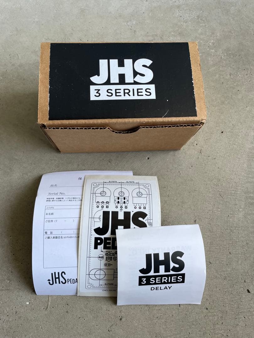 JHS 3 Series Delay ギターエフェクター