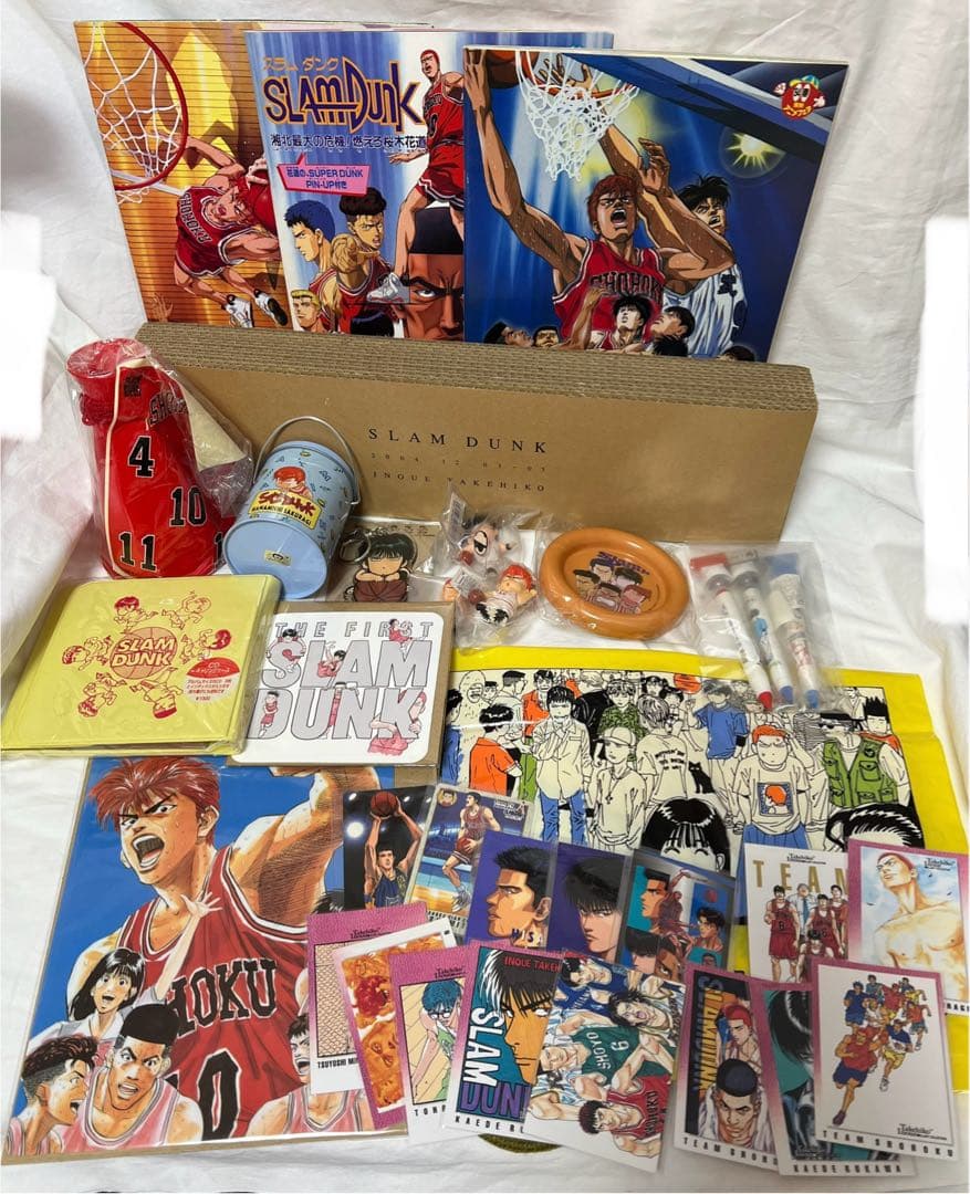 匿名配送/SLAM DUNK スラムダンク グッズセット 当時物