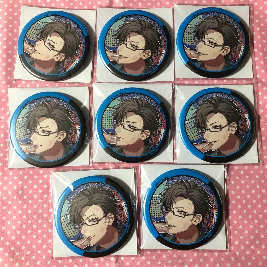 ヒプノシスマイク ヒプマイ ヒプムビ 缶バッジ ヨコハマ 入間銃兎8個