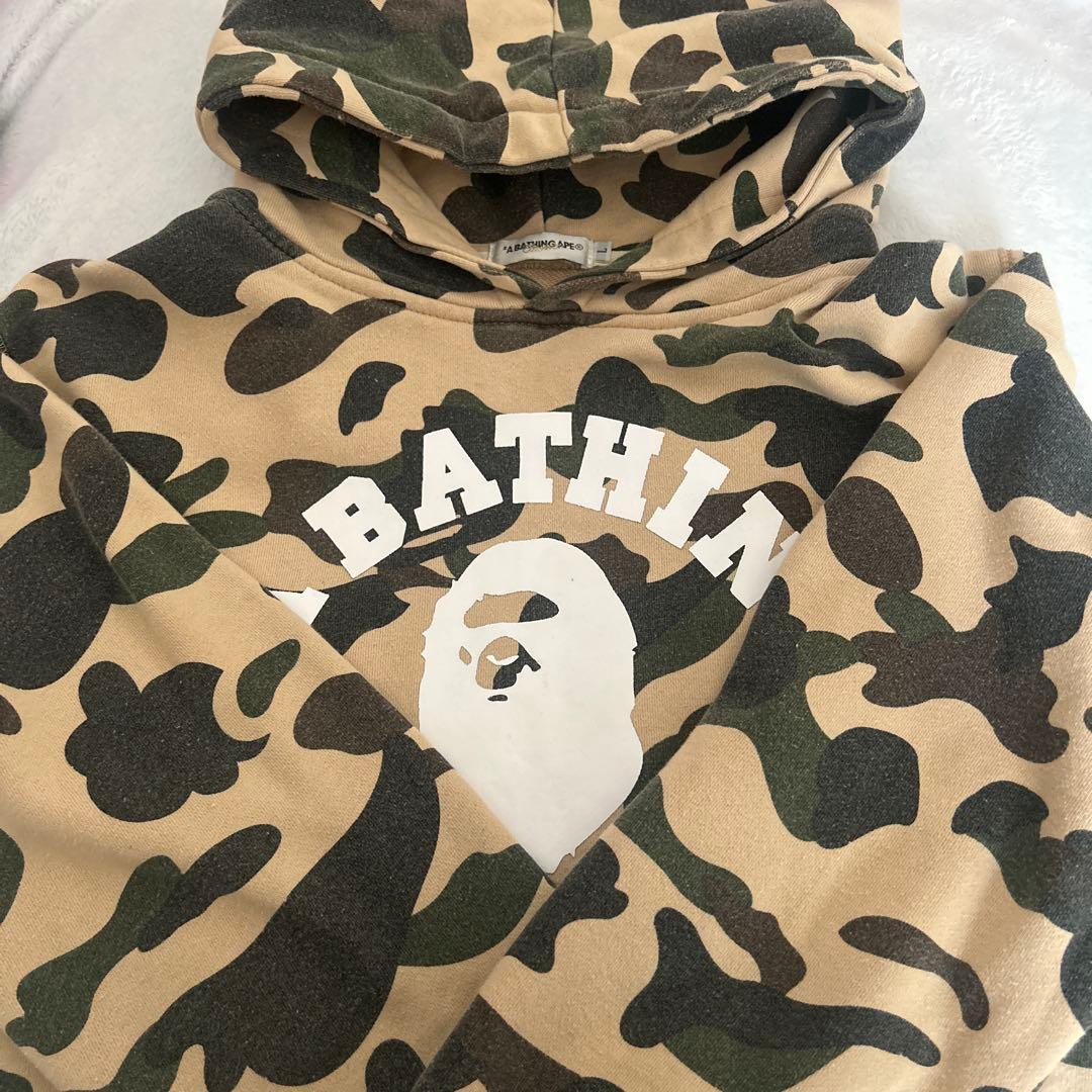 ABATHINGAPE カモ パーカー Lサイズ