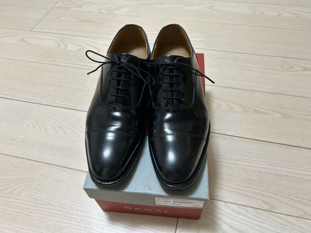 REGAL ストレートチップ ブラック 41EL 25cm