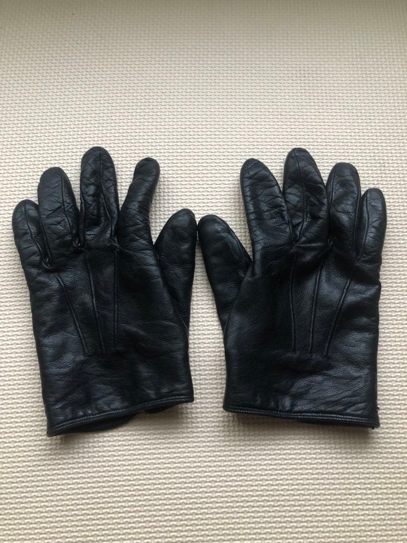 Melora メローラ ナッパレザー カシミア ブラック　グローブ 手袋 7.5