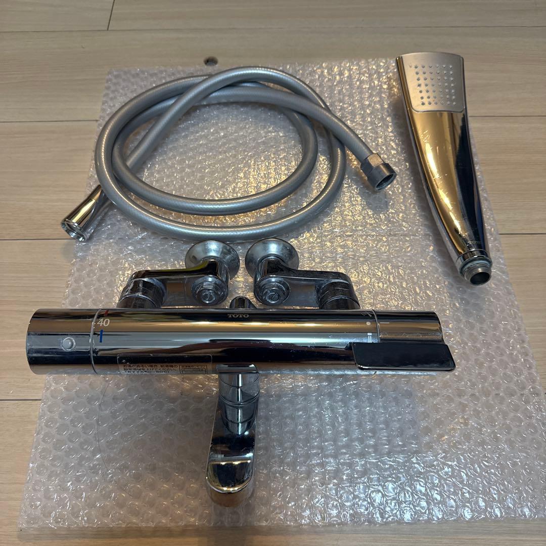 TOTOサーモスタット混合水栓 TBV03445J1 シャワーヘッドホース付き