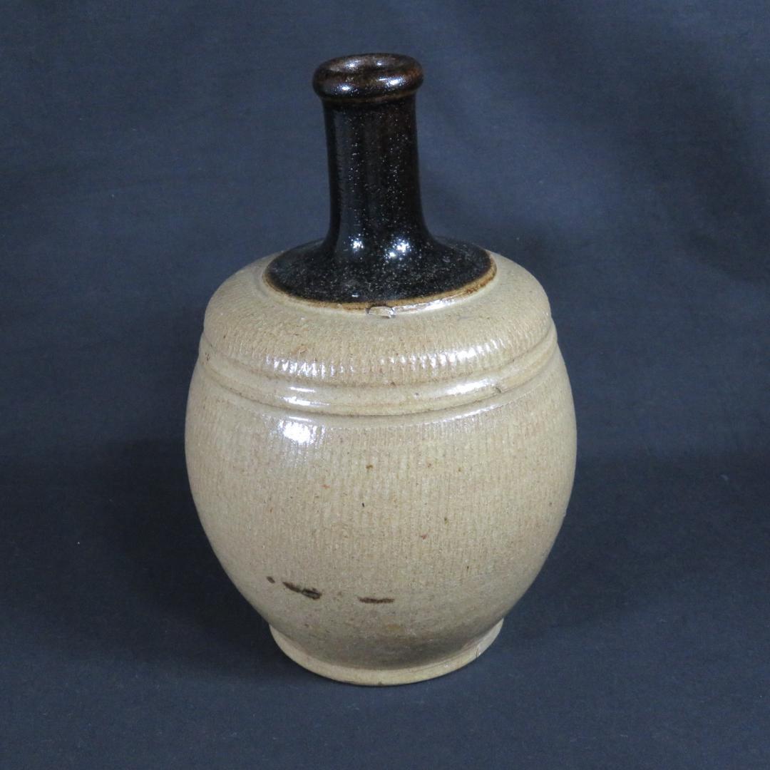 相馬 壺 徳利 花器 一輪挿し 民藝 飾り壺 時代物 窯傷 美品