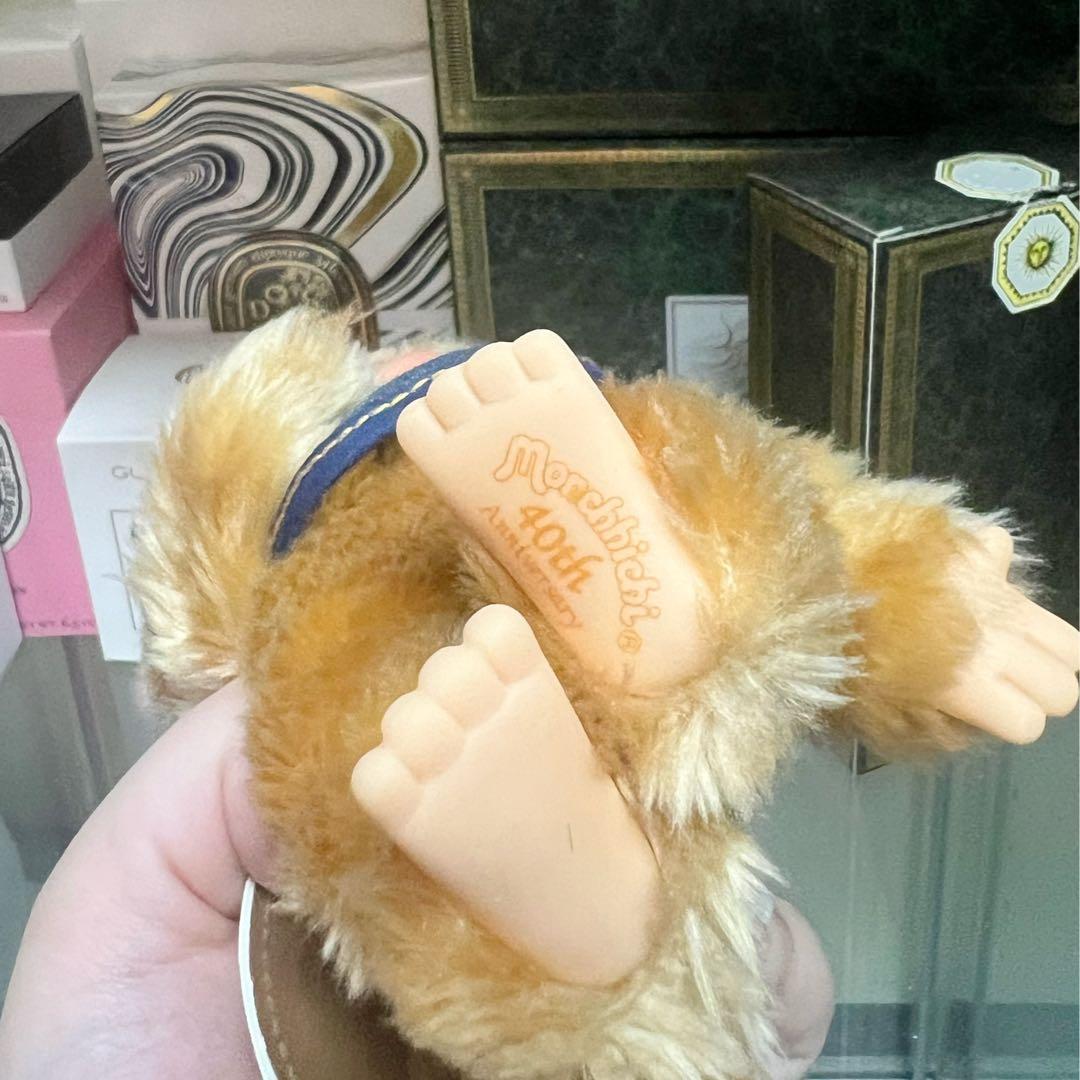 希少　美品ゴールドモンチッチ 女の子　ブルーアイ約20cm