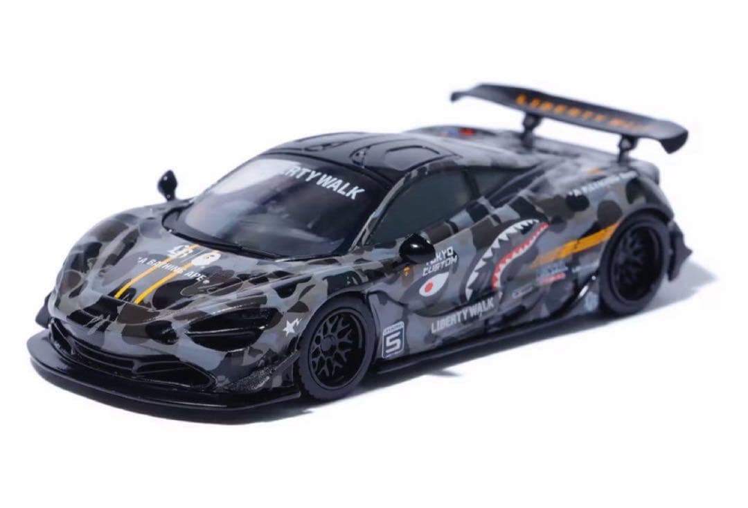 ミニカー BAPE X LBWK GT ABC CAMO MCLARREN 720S