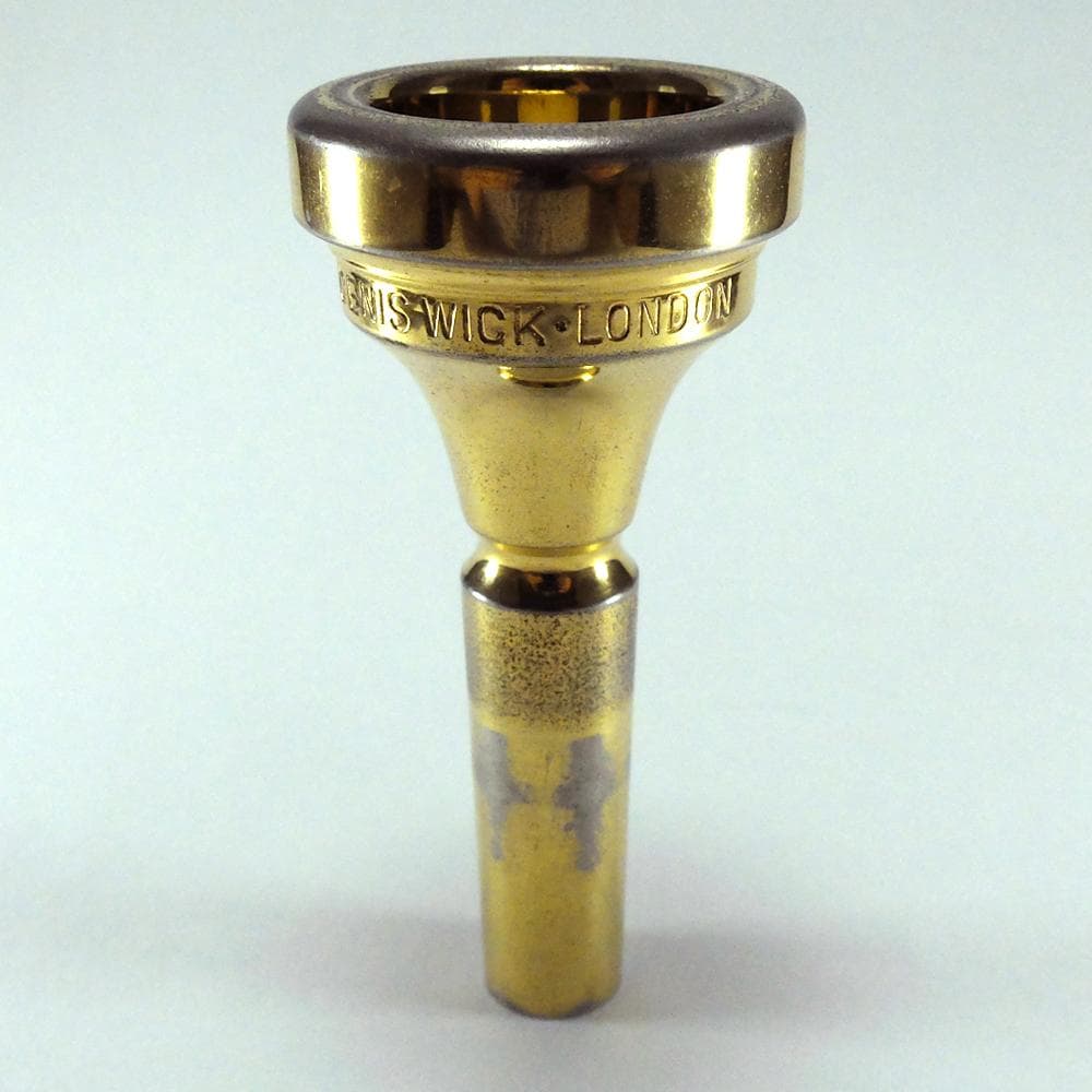 Denis Wick トロンボーン用マウスピース 6BL 金メッキ 中古
