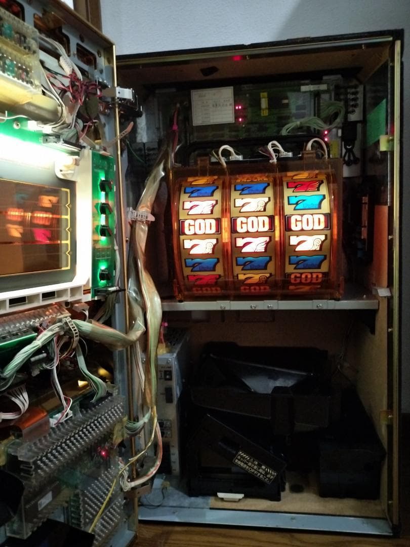 【パチスロ実機】ミズホ★ゴールドXR【フルオートプレイ機能付不要機付】レア