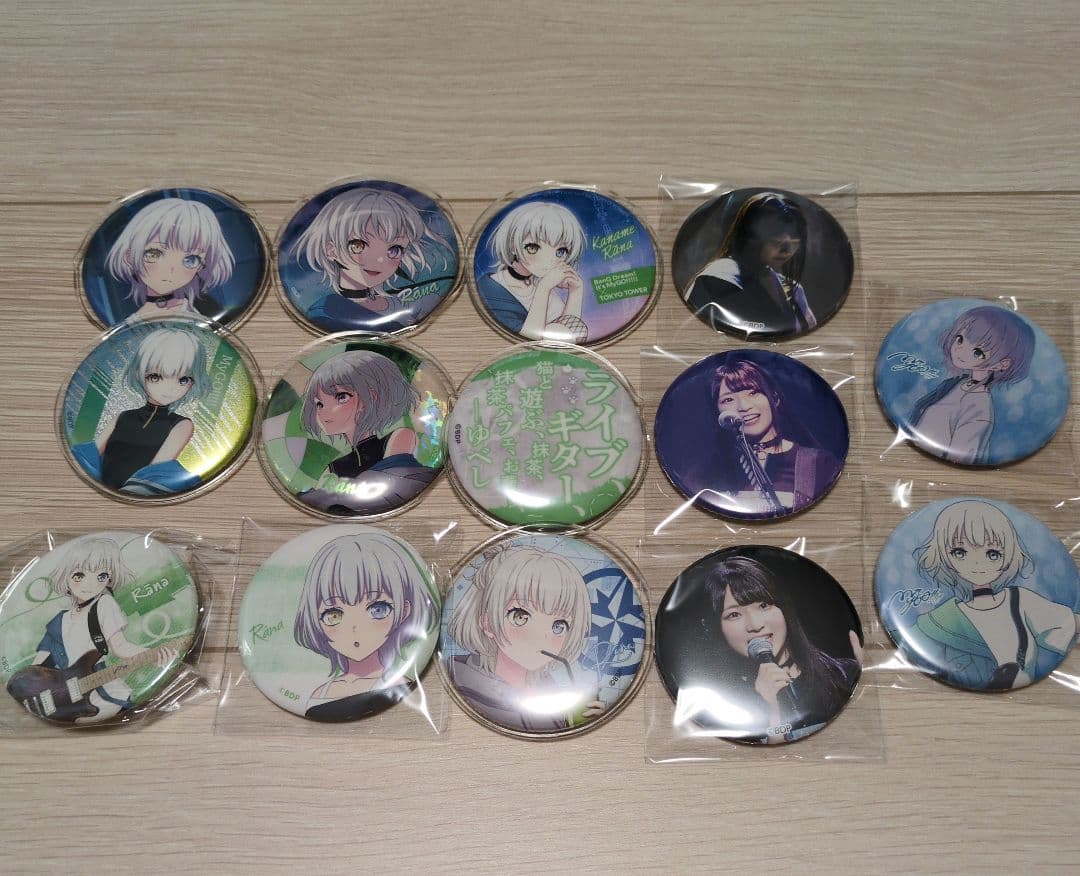 My GO!!!!! 缶バッジ　要楽奈　青木陽菜