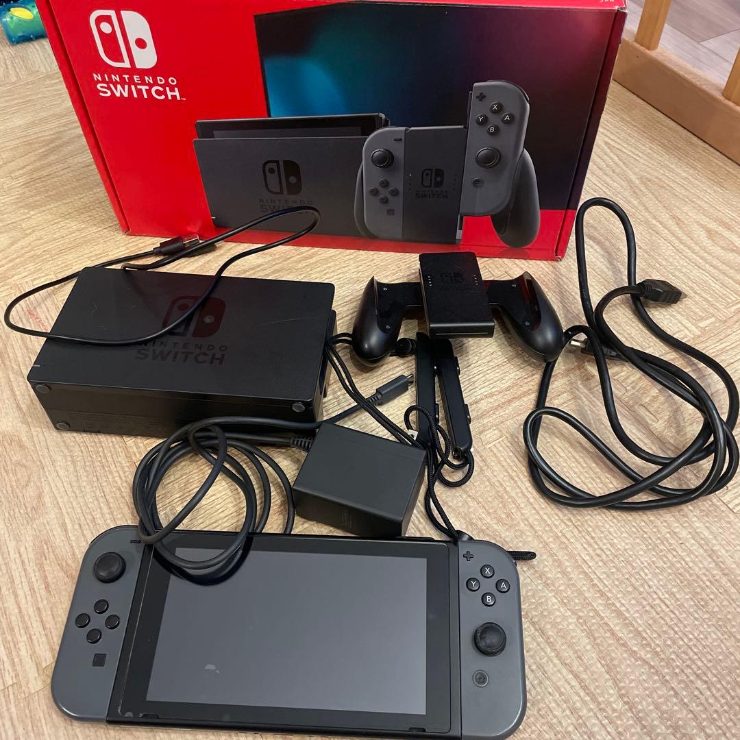 Nintendo Switch 本体 ブラック 保護シート付き