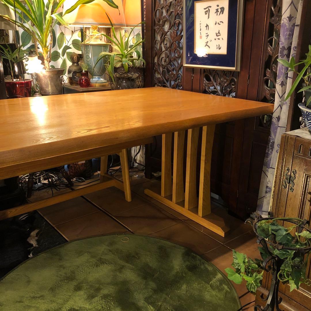 みーこ 　天板のみ　Sale JPN 和風　オーク無垢　ダイニングテーブル
