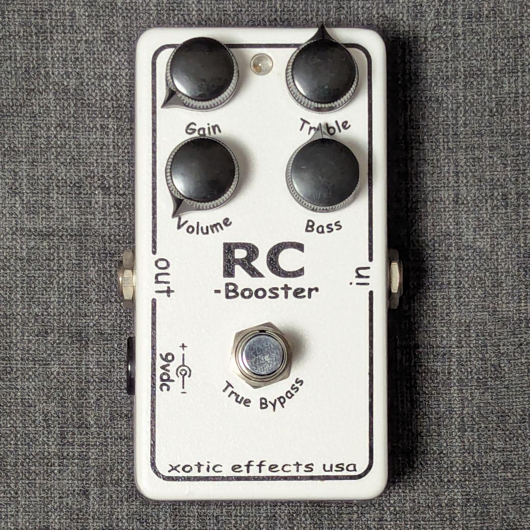 Xotic RC Booster 手書きシリアル