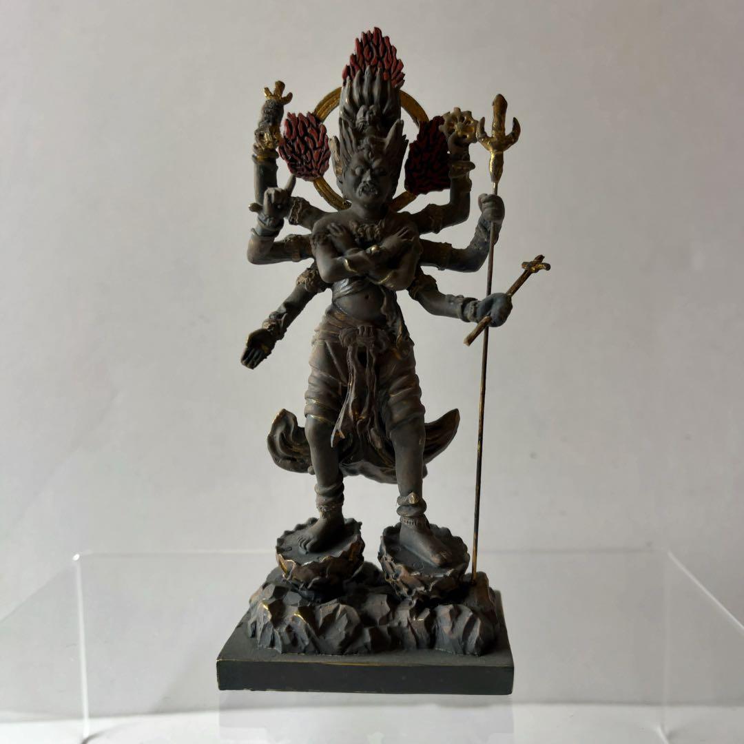 東寺監修 公認】ミニチュア仏像 軍荼利明王(ぐんだりみょうおう)