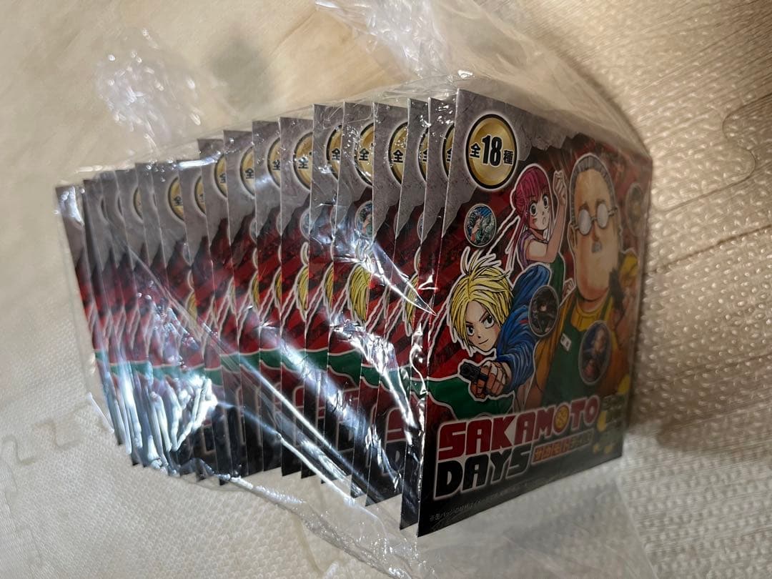 サカモトデイズ　SAKAMOTO DAYS　コレクション缶バッジ 未開封 18個