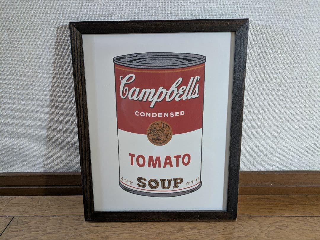 MOMA キャンベルスープ アートフレーム