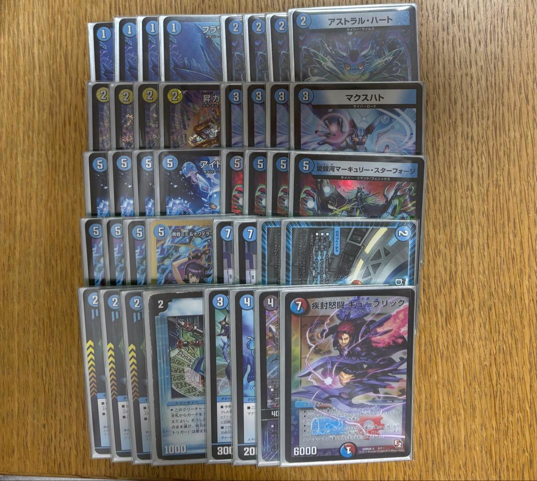 青単サイバー デッキ 調整パーツつき