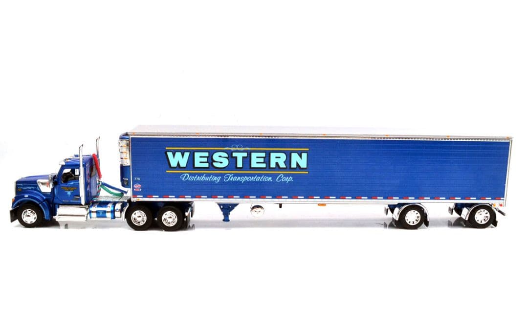 DCP ケンワース W900 ウィズ　53フィート　ユーティリティ・トレーラー