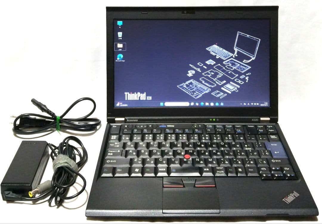 ThinkPad X220　i5／8GB／768GB／オフィス／デュアルブート