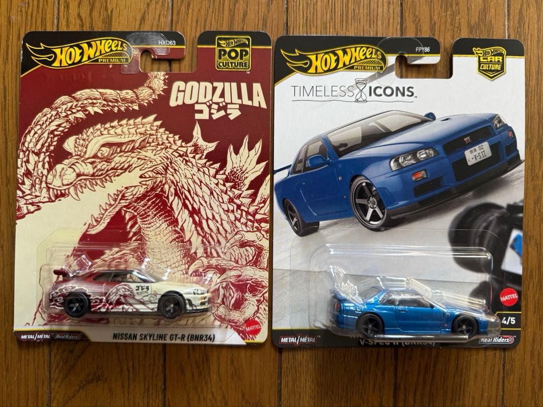 外*人様 ホットウィール ポップカルチャー SKYLINE GT-R F50 他