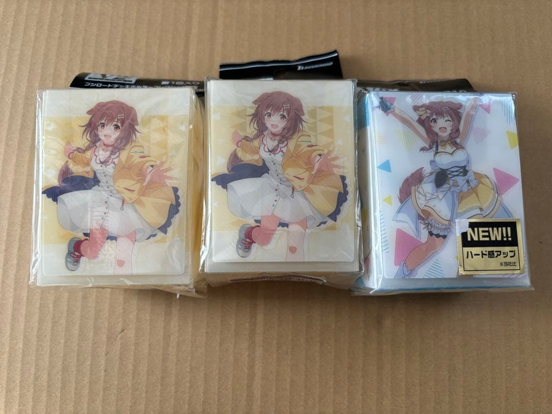 ホロライブ　戌神ころね　ブシロード　デッキホルダー　デッキケース　セット