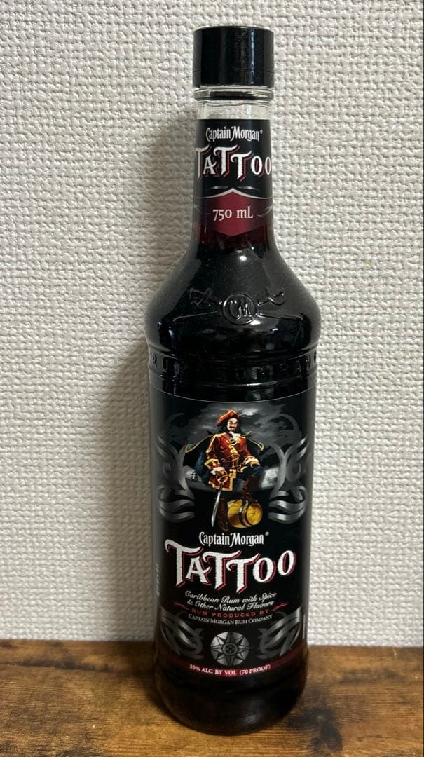キャプテンモルガンタトゥー