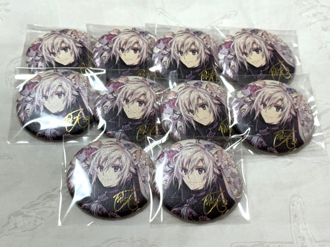 アイドリッシュセブン 九条天 6周年缶バッジ 10点