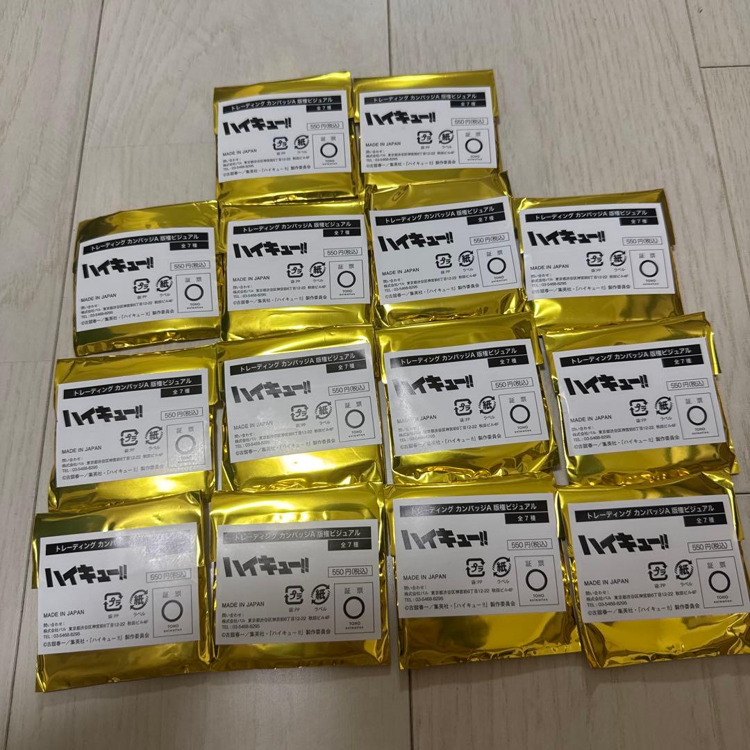 ハイキュー!!トレーディング缶バッジA 14点セット