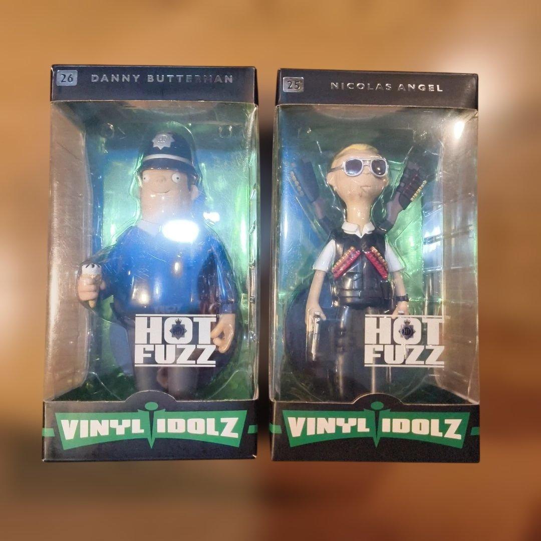 VINYL IDOLZ HOT FUZZ ホットファズ フィギュア 2体セット