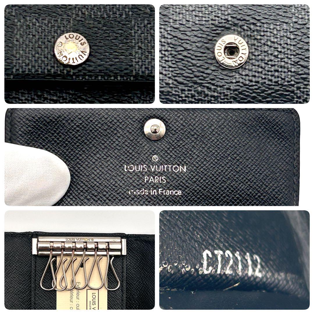 Louis Vuitton ダミエ キーケース 6連 ブラック ミュルティクレ6