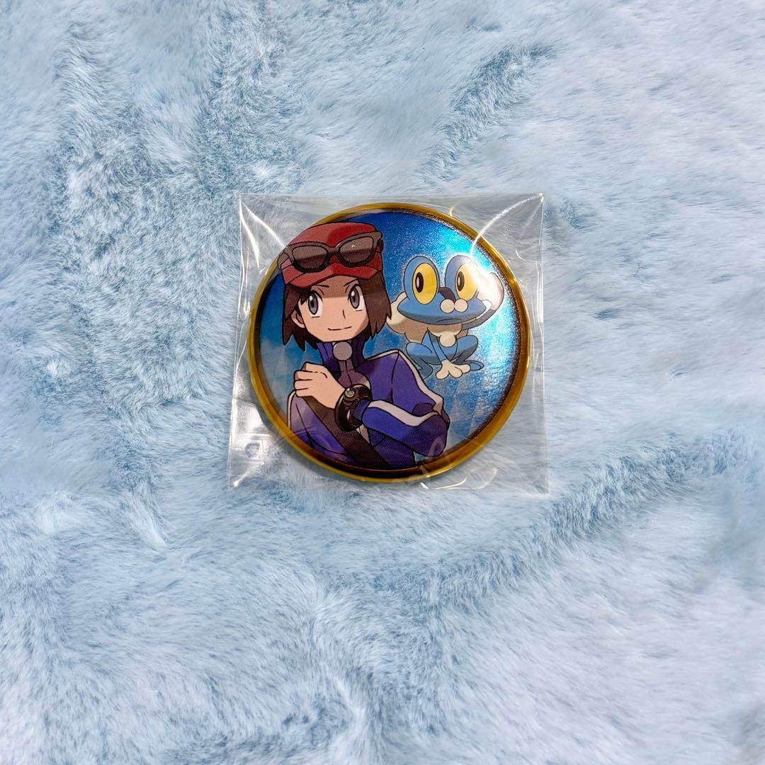 ポケモン XY トレーナー 缶バッジ カルム