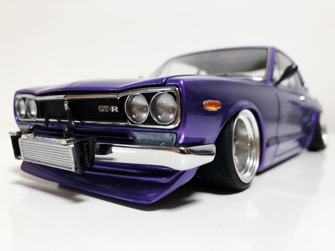 Aa/Nissan日産 Slylineスカイライン ハコスカ 改 1/18