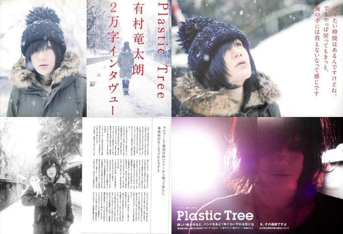 Plastic Tree 有村竜太朗 雑誌 切り抜き 302P ◆インディーズ