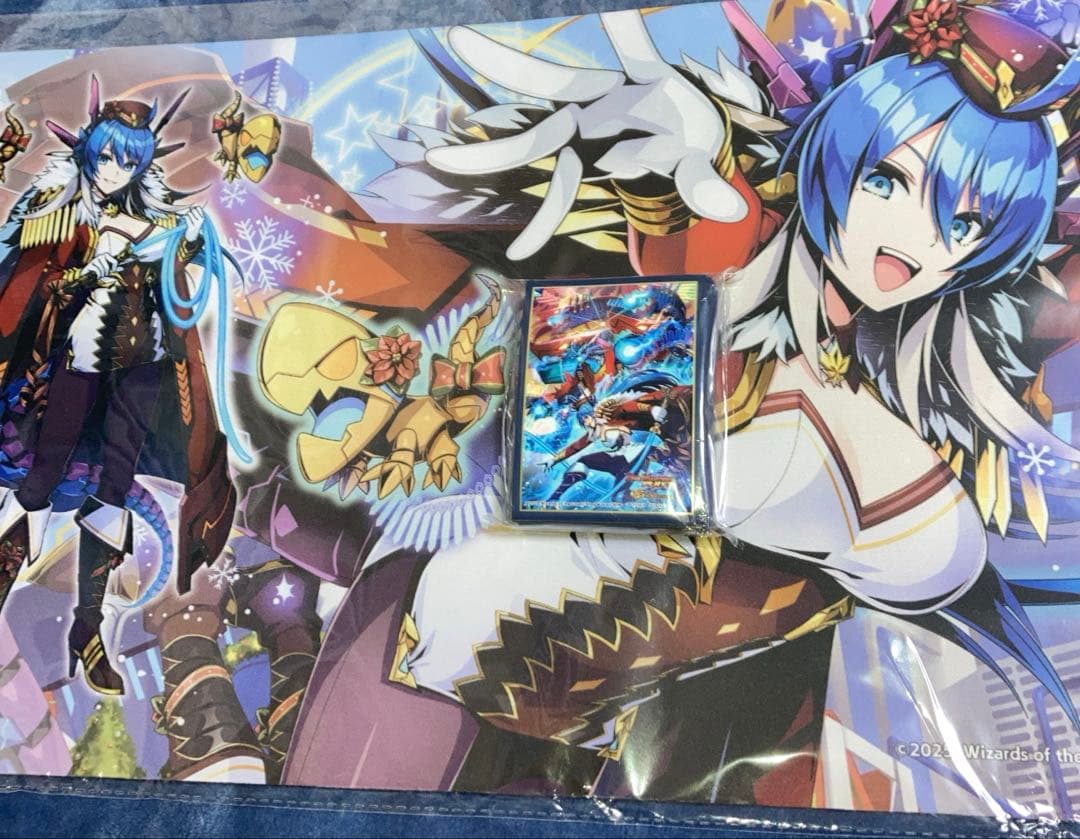 デュエプレ　Q.E.D. プレイマット　スリーブ　QED デュエプレフェス