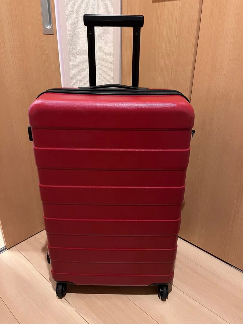 無印良品 スーツケース 63L キャリーケース 大容量 ストッパー付き　4輪