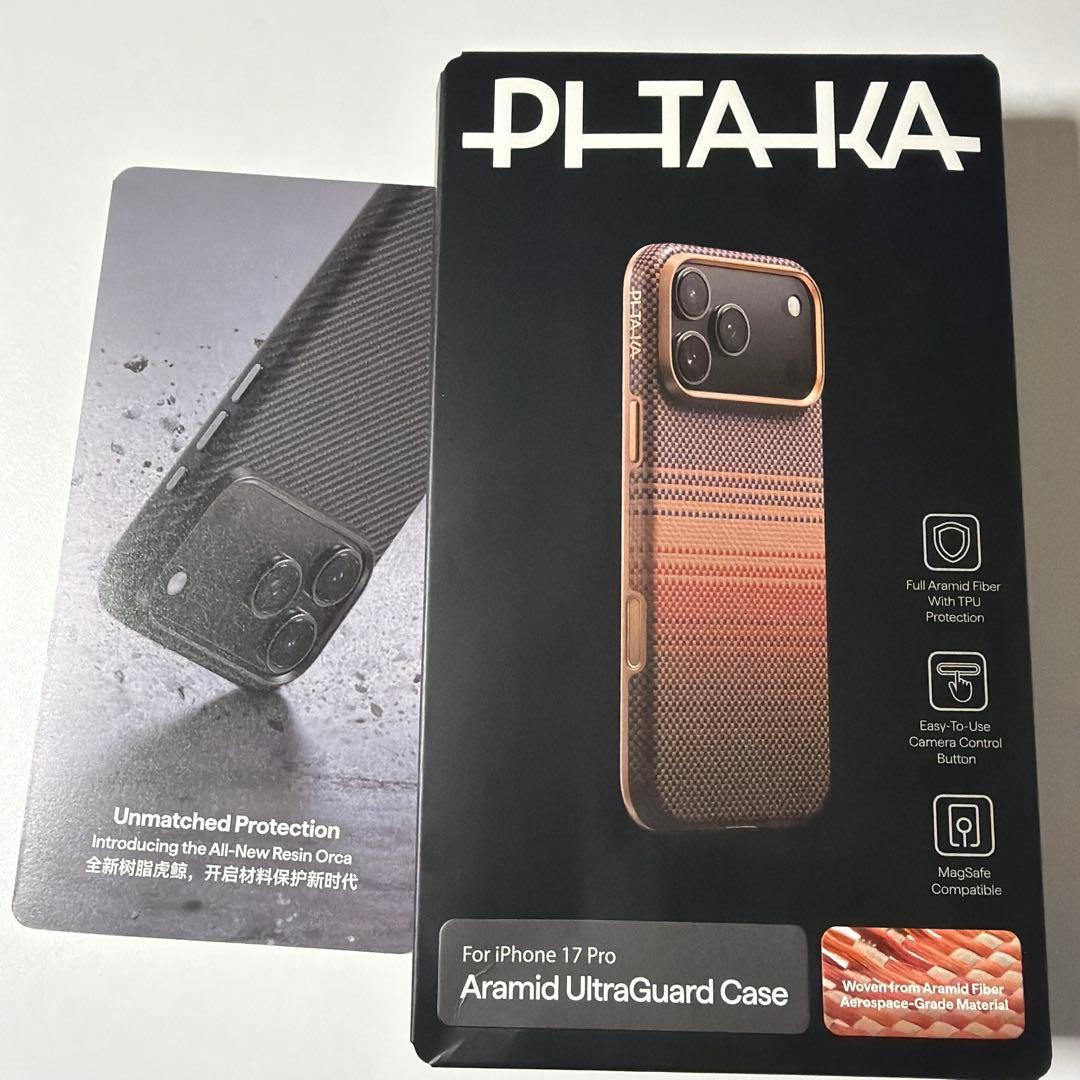 iPhoneアクセサリー PITAKA iPhone17Pro UltraGurad Sunset