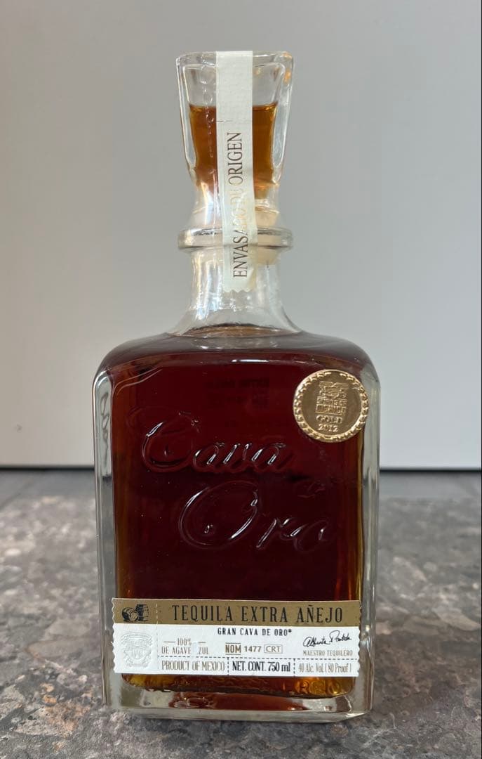 その他 Cava de Oro TEQUILA EXTRA ANEJO 750ml