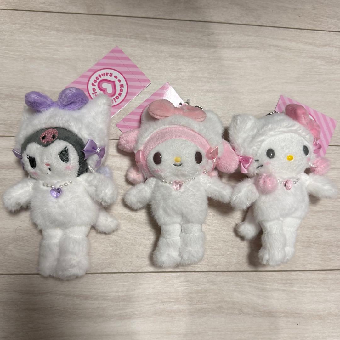 サンリオ 原宿限定 ネコハラジュク マスコット 3点セット