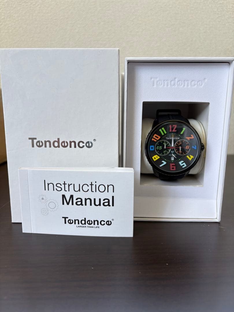 G1092 テンデンス ガリバー ラウンド クロノグラフ ブラック