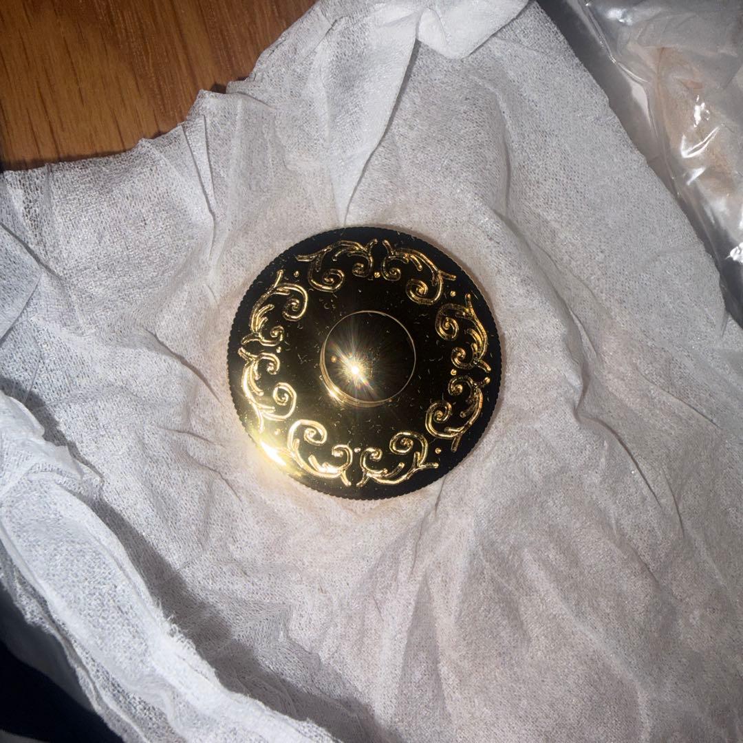 トロンボーン ロータリーキャップ 金メッキ