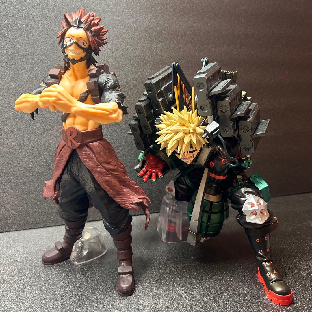 ヒロアカ　フィギュア　爆豪　切島　マスターライズ