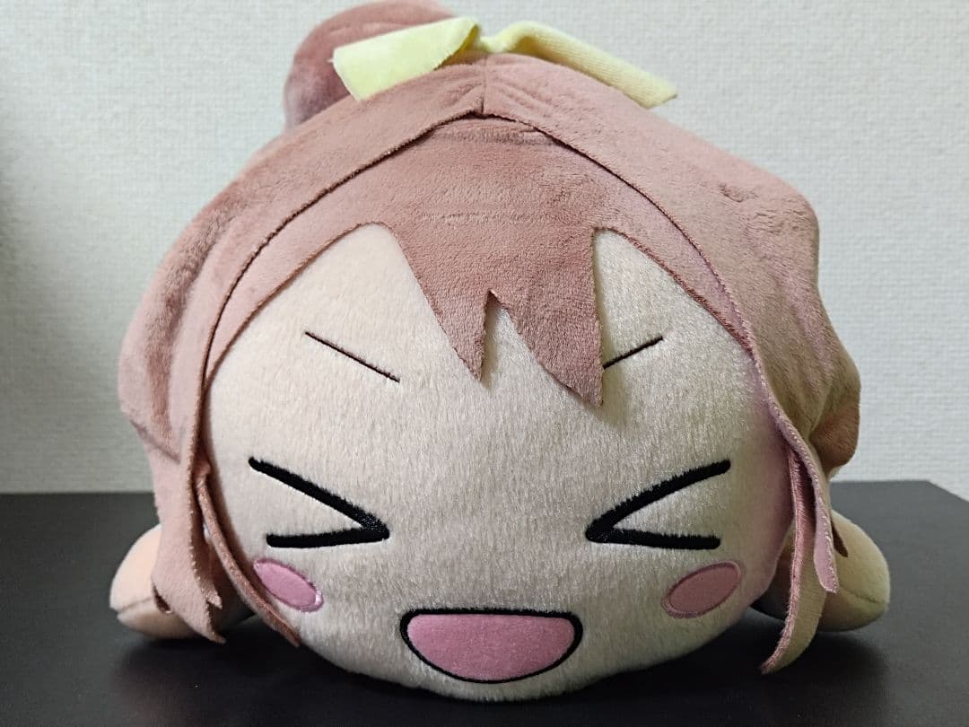 【美品】バンドリ　メガジャンボ寝そべりぬいぐるみ　山吹沙綾　ポッピンパーティー