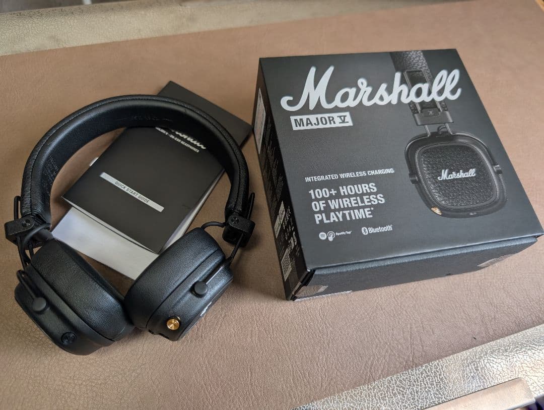 Marshall マーシャル MAJOR Ⅴ BLACK　ヘッドフォン
