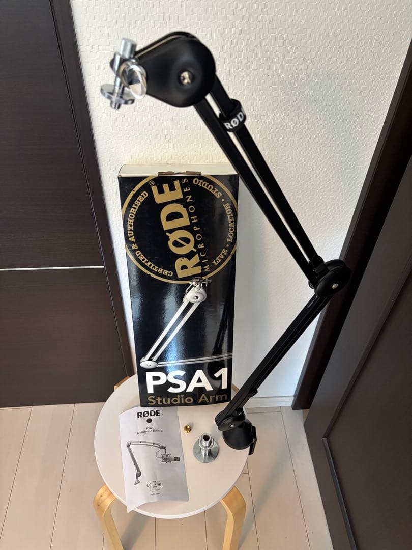 RØDE PSA1 スタジオ用マイクブーム ロード ブラック