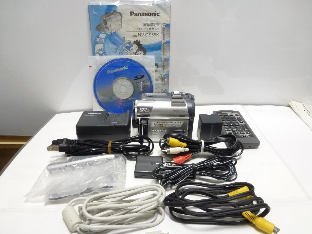 希少　動作品　Mini DV　パナソニックビデオカメラ　NV-GS55　大人気