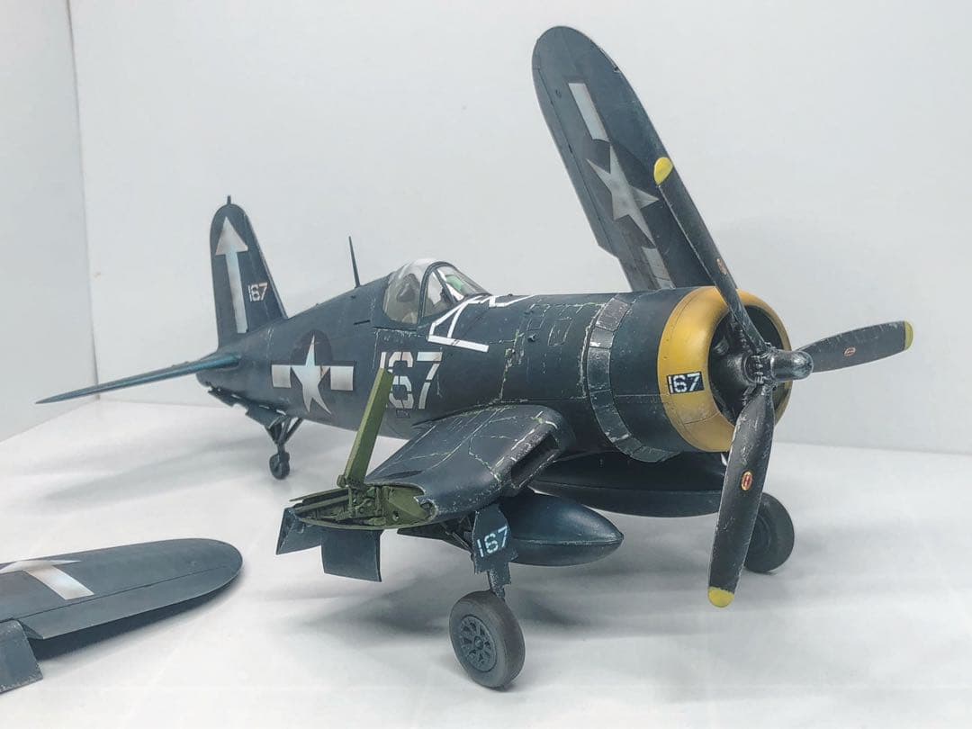 海賊プラモデル屋完成品】TAMIYA 1/48 F4U-1D完成品