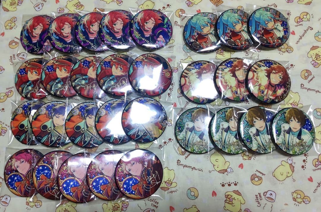 あんスタ 星之所向 星の向こう缶バッジ 中国缶バッジ