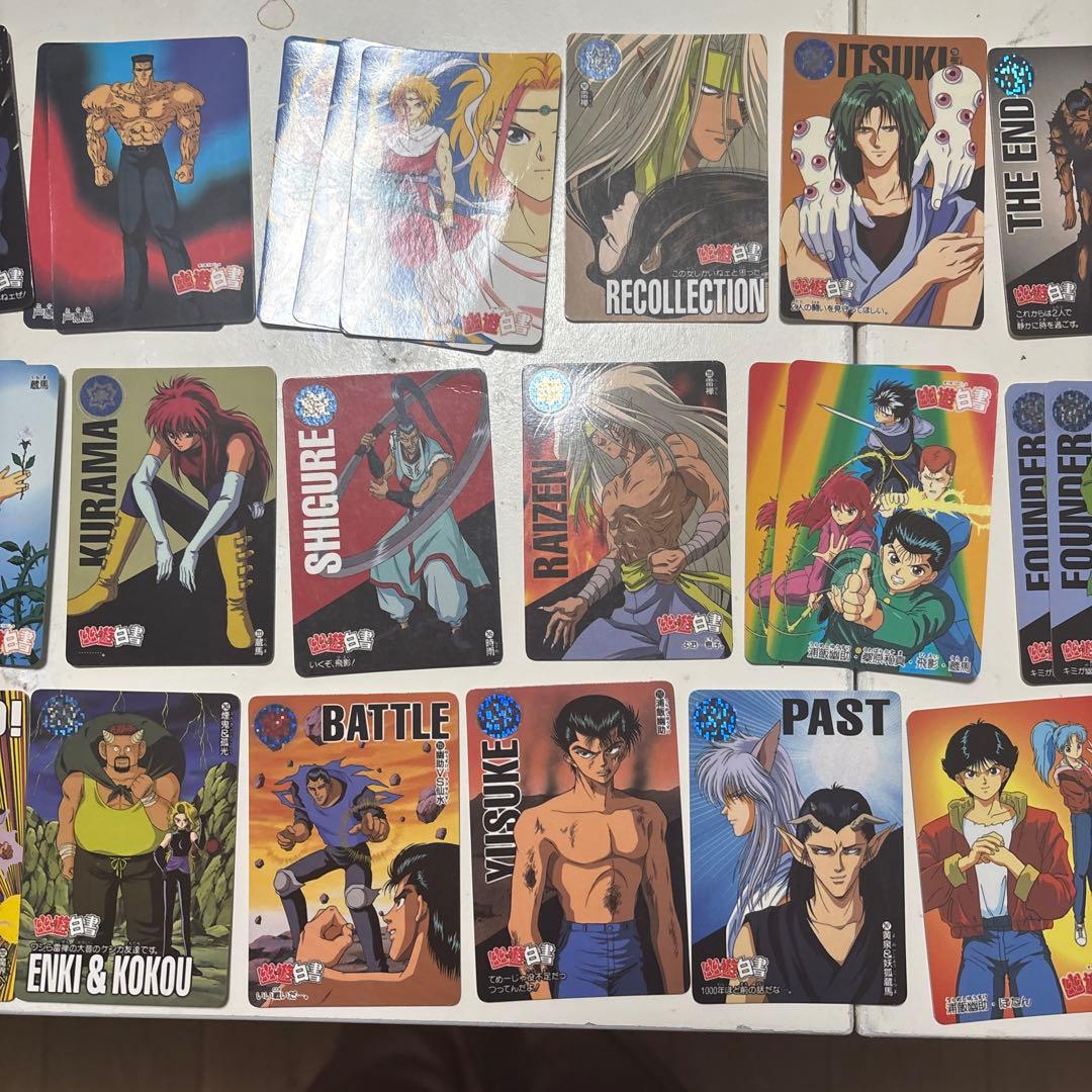 幽☆遊☆白書 カードセット　53枚