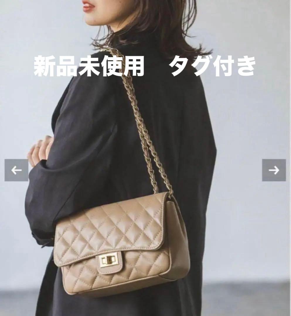 NOBLE キルティングチェーンバッグ Maison Vincent